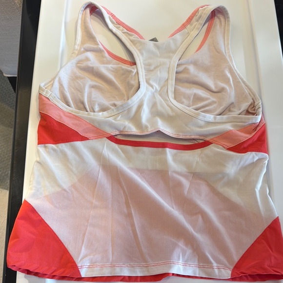 Nike Red and White Athletic Tank Top - Picture 3 of 3